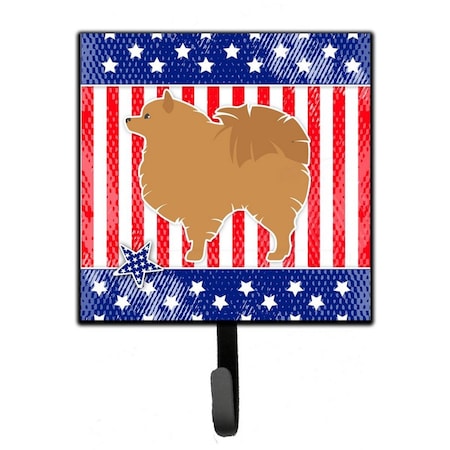 Carolines Treasures USA Patriotic Pomeranian Leash or Key Holder BB3342SH4